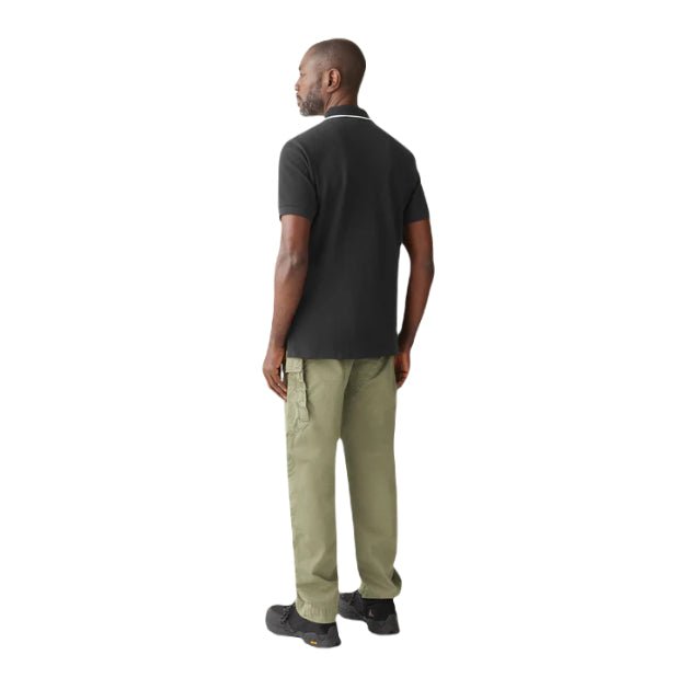 Belstaff Tipped Polo Shirt - Black - Escape Menswear