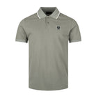 Belstaff Tipped Polo Shirt - Sage Green - Escape Menswear