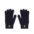 Belstaff Watch Wool Cashmere Blend Gloves - Dark Ink - Escape Menswear