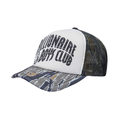 Billionaire Boys Club Arch Logo Trucker Cap - Khaki Camo - Escape Menswear