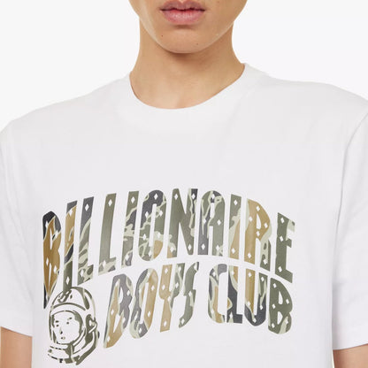 Billionaire Boys Club Camo Arch T-Shirt - White - Escape Menswear