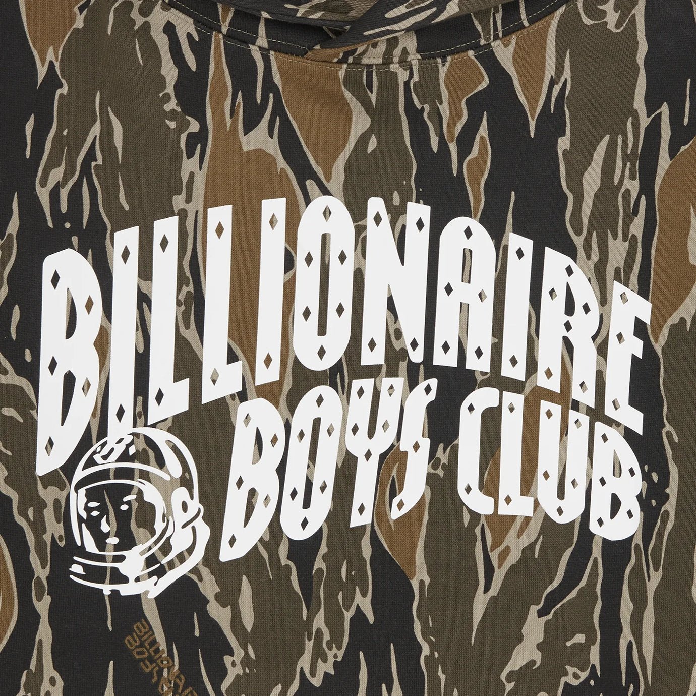 Billionaire Boys Club Camo Hoodie - Khaki Camo - Escape Menswear