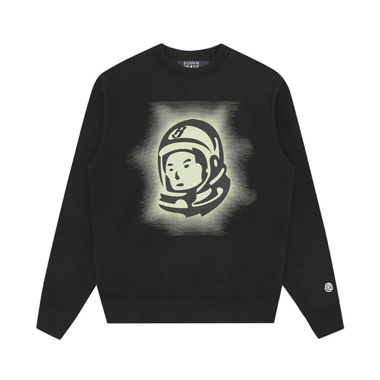 Billionaire Boys Club Glow Astro Sweatshirt - Black - Escape Menswear