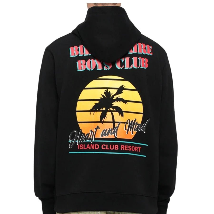 Billionaire Boys Club Resort Club Popover Hoodie - Black - Escape Menswear