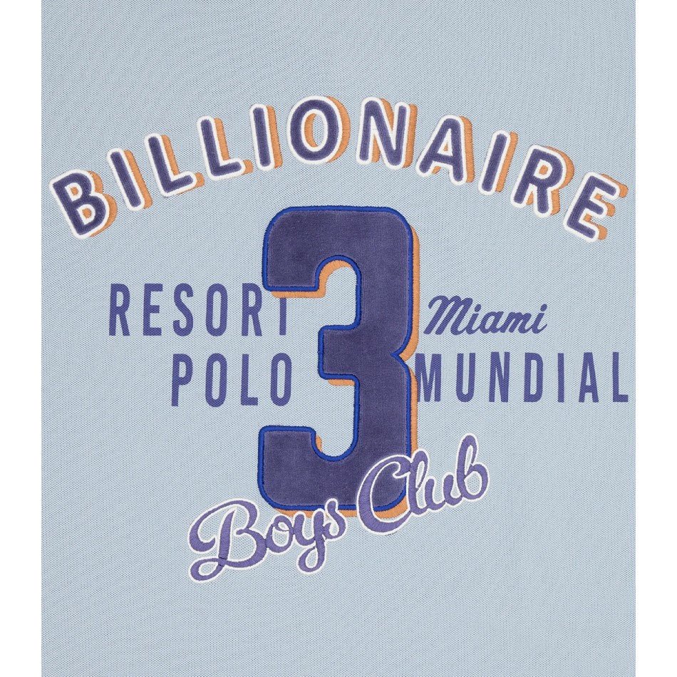 Billionaire Boys Club Resort Polo Shirt - Blue - Escape Menswear