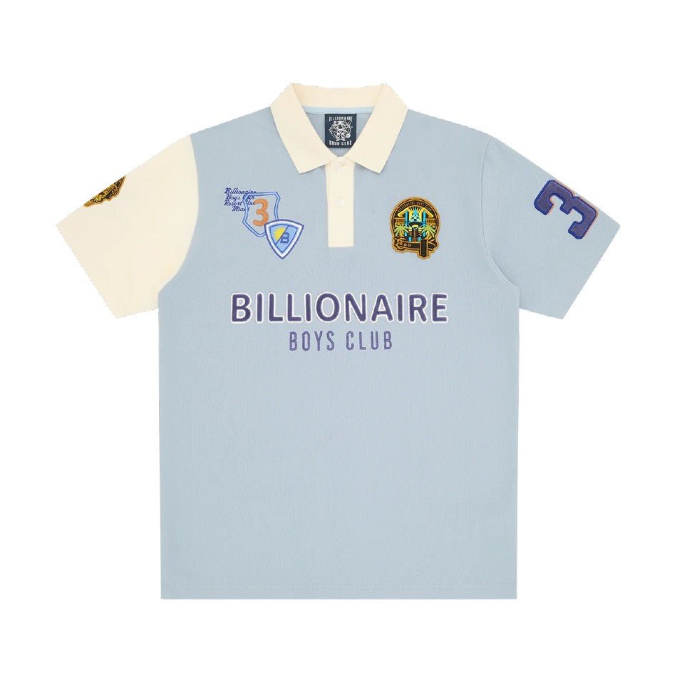 Billionaire Boys Club Resort Polo Shirt - Blue - Escape Menswear
