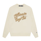 Billionaire Boys Club Script Logo Sweatshirt - Ecru - Escape Menswear