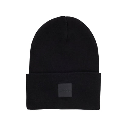 Boss Orange Fantastico Beanie - 001 Black - Escape Menswear