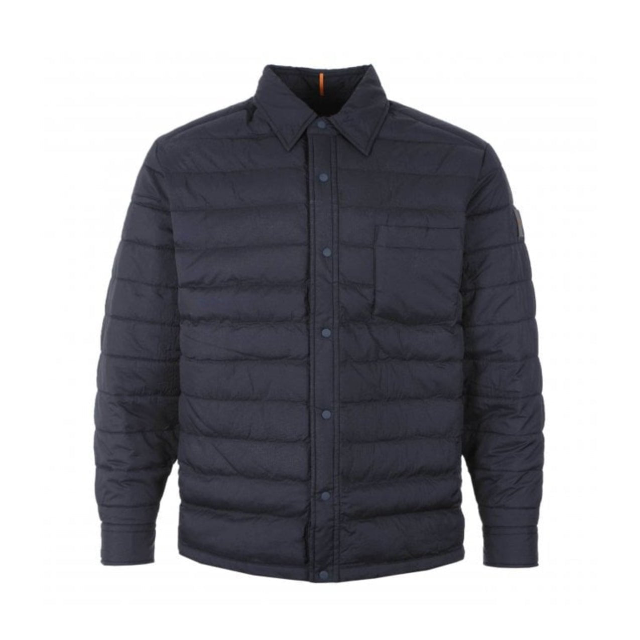 BOSS Orange Lambizzo_M Overshirt - 404 Dark Blue - Escape Menswear