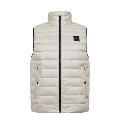 Boss Orange Odeno1 Gilet - 271 Light Beige - Escape Menswear