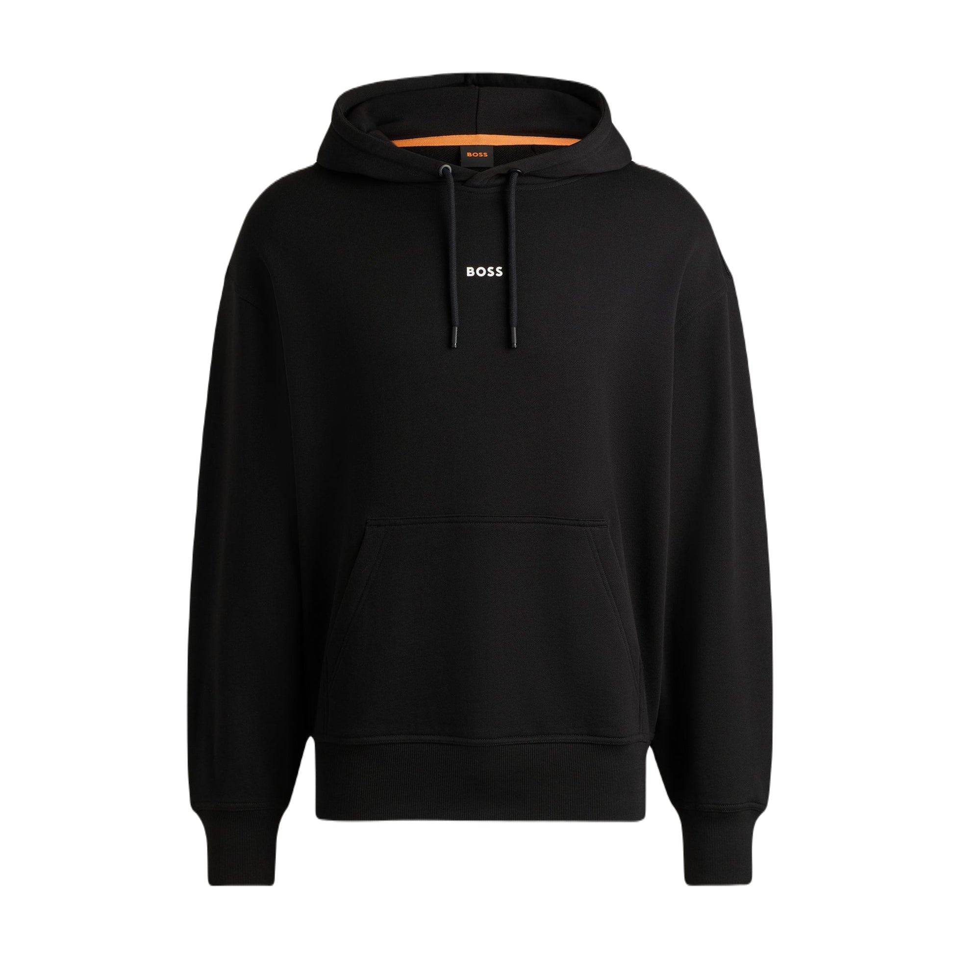 BOSS Orange WeSmallhood Hoodie - 001 Black - Escape Menswear