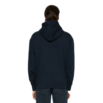 BOSS Orange WeSmallhood Hoodie - 404 Dark Blue - Escape Menswear