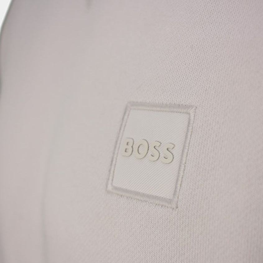 BOSS Orange WESTART Sweatshirt - 090 Stone Grey - Escape Menswear