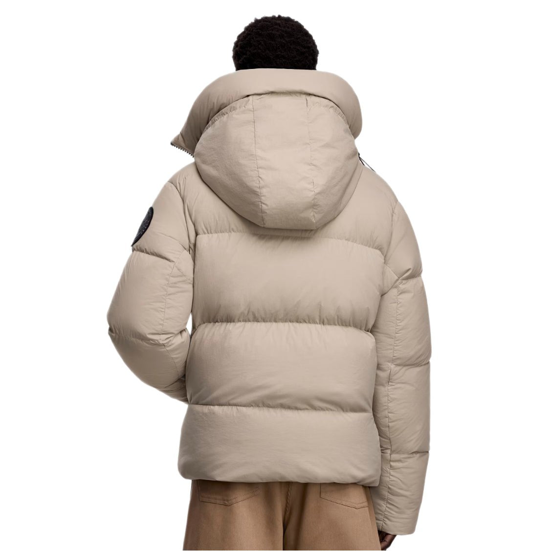 Canada Goose Crofton Puffer EnduraLuxe Black Label Jacket - 9432 Limestone - Escape Menswear