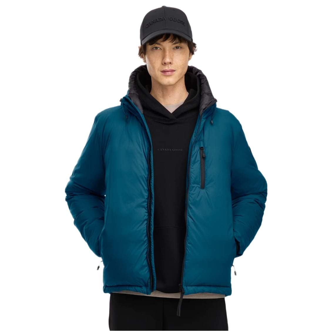 Canada Goose Lodge Down Black Label Jacket - 9387 Guard Blue - Escape Menswear
