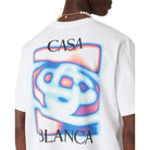 Casablanca Heat Map Logo T-Shirt - White - Escape Menswear