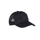 Christian Rose Iconic II Plate Trucker Cap - Black/Black - Escape Menswear