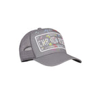 Christian Rose Iconic II Plate Trucker Cap - Grey Paint Splat - Escape Menswear