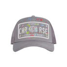 Christian Rose Iconic II Plate Trucker Cap - Grey Paint Splat - Escape Menswear