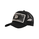 Christian Rose Iconic Vinyl Patch Trucker Cap - Black/White - Escape Menswear