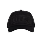 Christian Rose Private Plate Trucker Cap - Black/Black - Escape Menswear