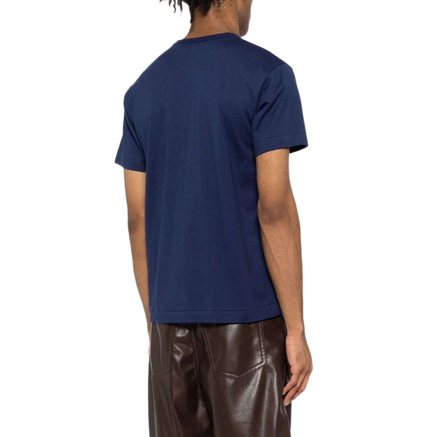 Comme des Garçons Heart Printed T-Shirt - Navy - Escape Menswear