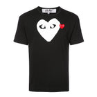 Comme des Garçons Play Big Heart T-Shirt - Black - Escape Menswear