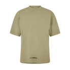 CP Company 1020 Jersey Stencil T-Shirt - 610 Moss Gray Green - Escape Menswear
