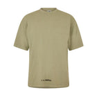 CP Company 1020 Jersey Stencil T-Shirt - 610 Moss Gray Green - Escape Menswear