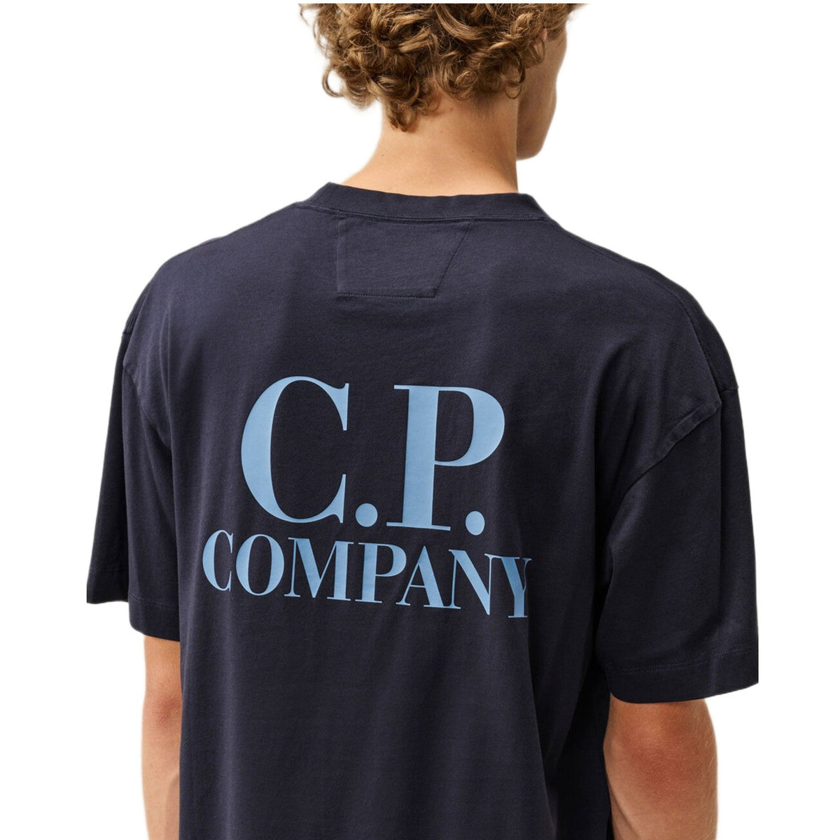 CP Company 30/1 Jersey Comfort T-Shirt - 888 Total Eclipse - Escape Menswear