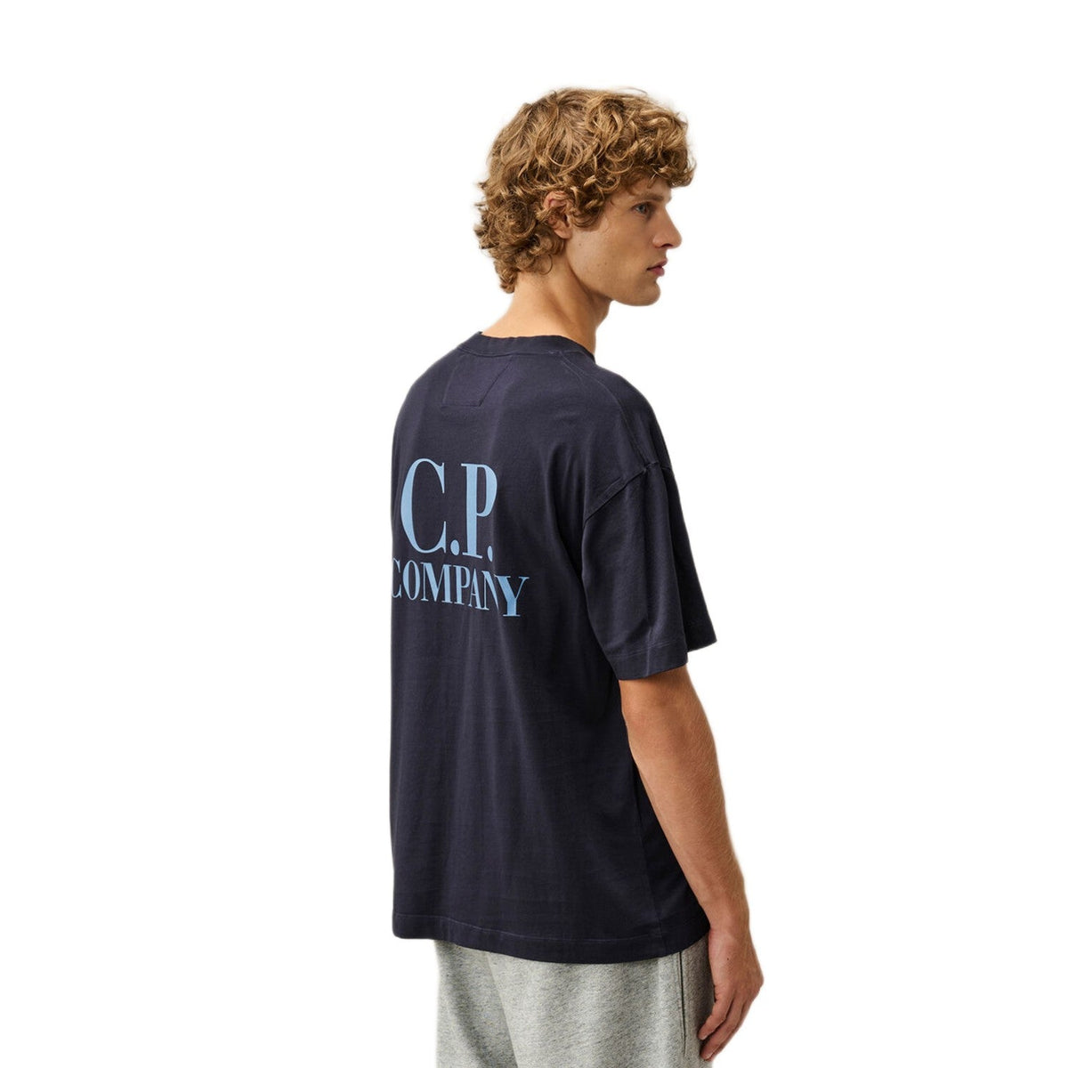 CP Company 30/1 Jersey Comfort T-Shirt - 888 Total Eclipse - Escape Menswear
