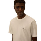 CP Company 30/1 Jersey Goggle T-Shirt - 103 Gauze White - Escape Menswear
