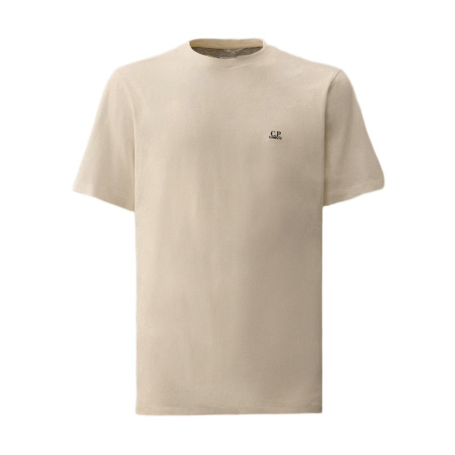 CP Company 30/1 Jersey Goggle T-Shirt - 103 Gauze White - Escape Menswear