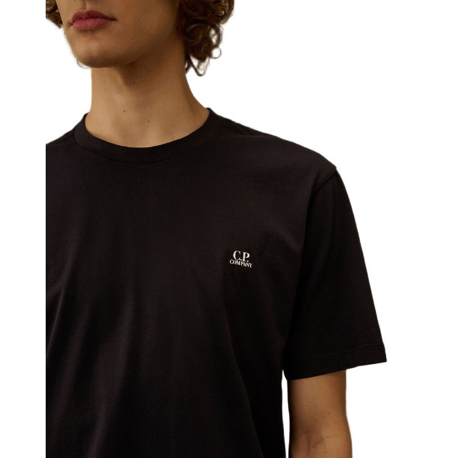 CP Company 30/1 Jersey Goggle T-Shirt - 888 Total Eclipse - Escape Menswear