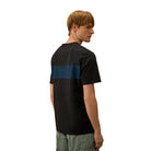 CP Company 30/1 Jersey Striped T-Shirt - 888 Total Eclipse - Escape Menswear