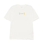 CP Company 30/1 Printed Logo T-Shirt - 103 Gauze White - Escape Menswear