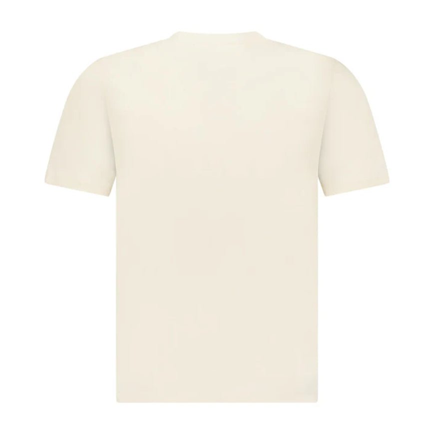 CP Company 30/1 Short Sleeve Printed T-Shirt - 114 Frozen White - Escape Menswear