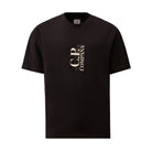 CP Company 30/1 Short Sleeve Printed T-Shirt - 888 Total Eclipse - Escape Menswear