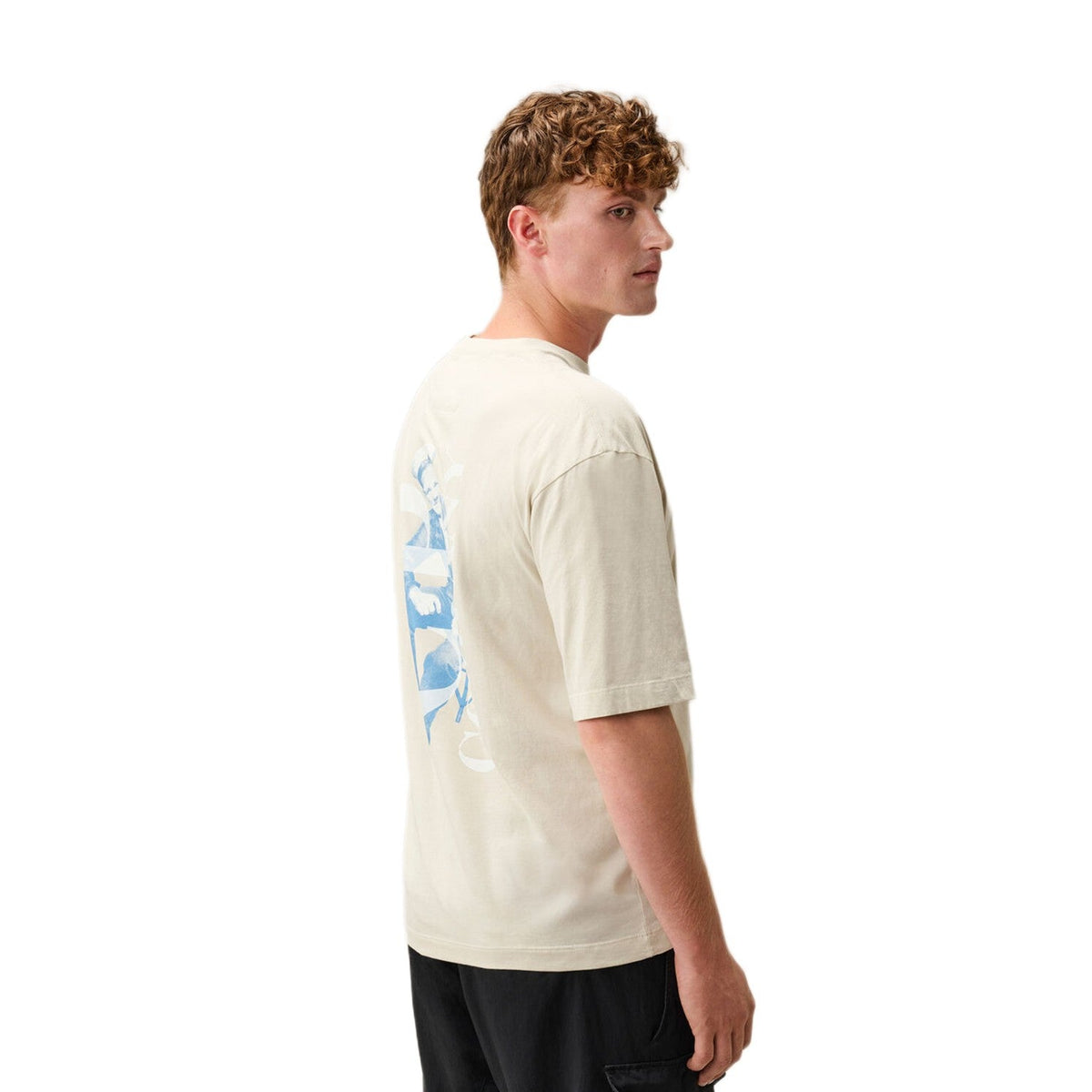 CP Company British Sailor T-Shirt - 120 Silver Birch - Escape Menswear