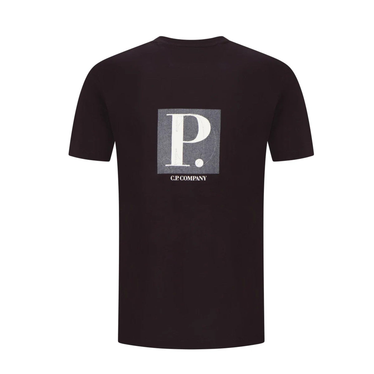 CP Company Chest-Back Logo T-Shirt - 999 Black - Escape Menswear