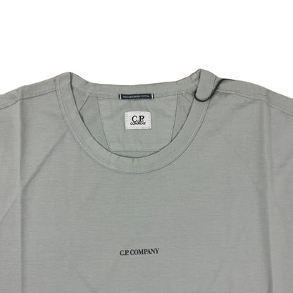 CP Company CMTS258A Long Sleeve T-Shirt - 805 Mist Grey - Escape Menswear