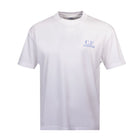 CP Company Comfort Logo T-Shirt - 103 Gauze White - Escape Menswear