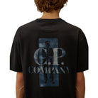 CP Company Comfort Logo T-Shirt - 888 Total Eclipse - Escape Menswear