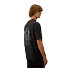 CP Company Comfort Logo T-Shirt - 888 Total Eclipse - Escape Menswear