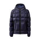C.P. Company D.D. Shell Hooded Jacket - 887 Estate Blue - Escape Menswear