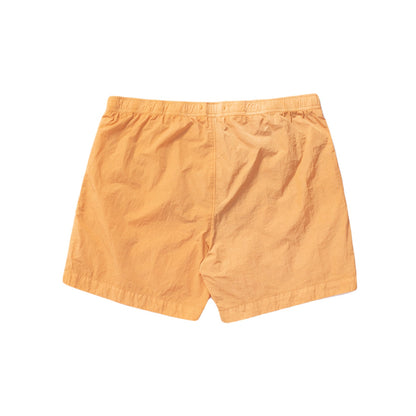 C.P. Company Eco-Chrome R Logo Swim Shorts - 437 Pastry Orange - Escape Menswear