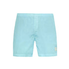 C.P. Company Eco-Chrome R Logo Swim Shorts - 806 Starlight Blue - Escape Menswear