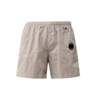 C.P. Company Flat Nylon Swim Shorts - 913 Drizzle Grey - Escape Menswear