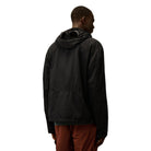 CP Company Flatt Nylon Goggle Jacket - 999 Black - Escape Menswear