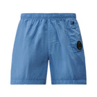 CP Company Flatt Nylon Swim Shorts - 857 Light Blue - Escape Menswear